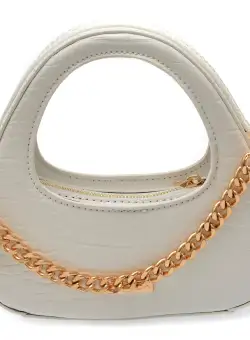 Poseta ALDO alba, CLEOPATRA100, din piele ecologica