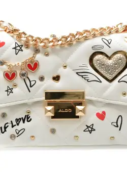 Poseta ALDO alba, SORELDAN100, din piele ecologica