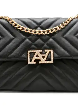 Poseta ALDO neagra, GLAREWIEN001, din piele ecologica