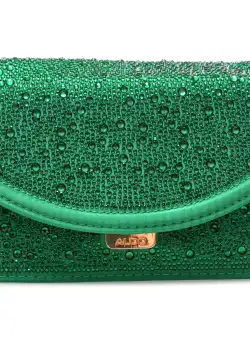 Poseta ALDO verde, ENENNON340, din material textil