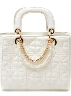 Poseta CALL IT SPRING alba, 13682687, din piele ecologica