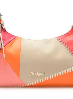 Poseta DESIGUAL alba, SAXP81, din piele ecologica