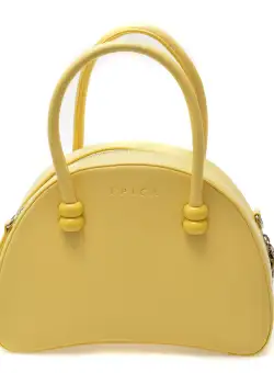Poseta EPICA galbena, 6426, din piele ecologica