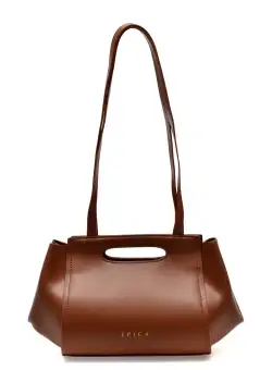 Poseta EPICA maro, 2021028, din piele naturala