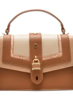 Poseta EPICA maro, 4125, din piele ecologica