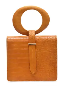 Poseta GRYXX galbena, 9017, din piele ecologica