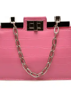 Poseta GRYXX roz, 2212, din piele ecologica