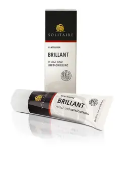 PR Crema Brillant gri pentru pantofi, Solitaire