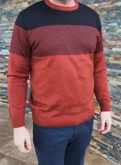 Pulover 237 castan Magnetic