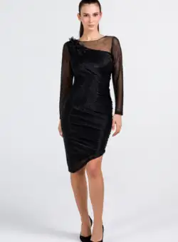 Rochie 1609 gri Leonard Collection