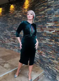 Rochie 1618 verde Leonard