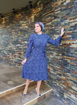 Rochie 378 imprimeu New Code