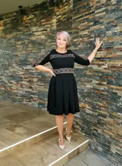 Rochie 4465 neagra Moze