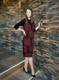 Rochie 83 rosu Magnetic