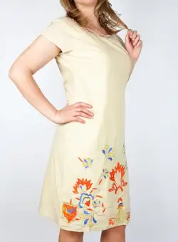 Rochie brodata Emily