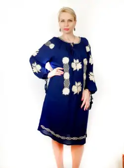 Rochie Brodata Floarea Soarelui 5