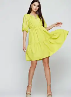 Rochie CC1MZ3192 lime Mizar
