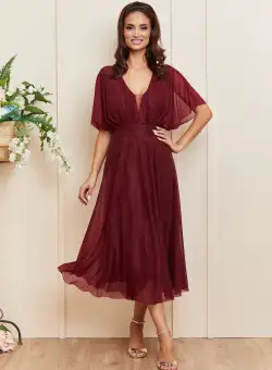 Rochie Darling Bordo