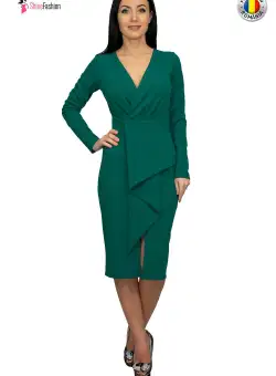 Rochie de ocazie midi mulata