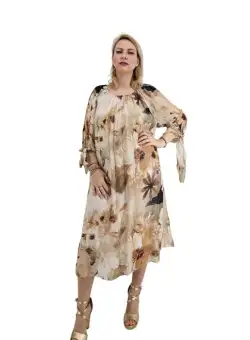 Rochie dreapta din matase Mariana 16