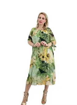 Rochie dreapta din matase Mariana 5