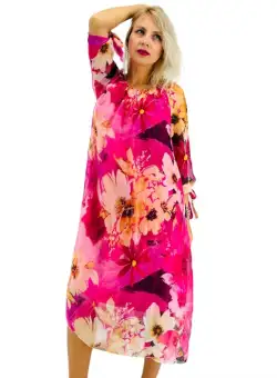 Rochie dreapta din matase Mariana 7