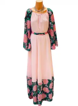 Rochie eleganta cu motive florale Florinela 18