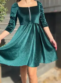 Rochie eleganta din catifea Ecaterina