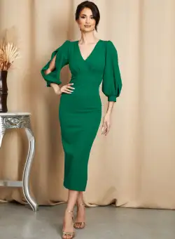 Rochie Eleni Verde