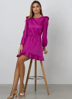 Rochie Fabiana Fucsia