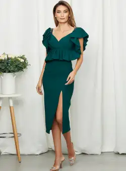 Rochie Fathia Verde