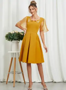 Rochie Harra Galben Mustar 