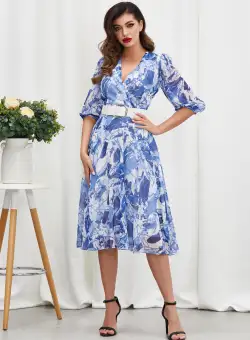 Rochie Kenya Albastra