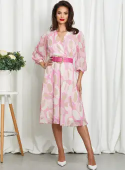 Rochie Kessa Roz Multi