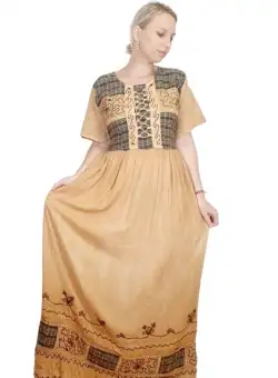 Rochie Lunga Brodata - Miuta 6