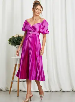 Rochie Melba Fucsia
