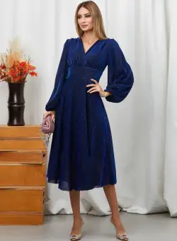 Rochie Mildred Albastra