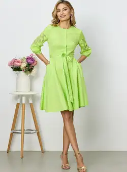 Rochie Priscilla Lime