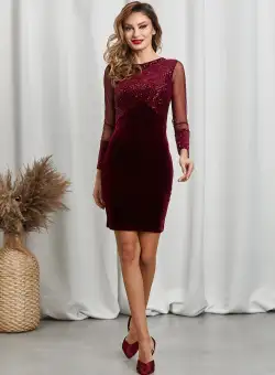 Rochie Ruby Bordo