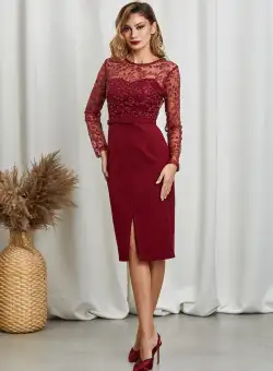 Rochie Sophy Bordo