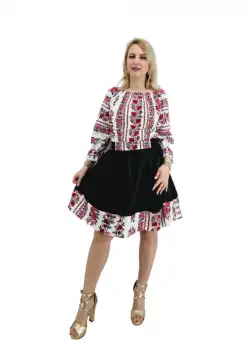 Rochie Traditionala stilizata Elena 9