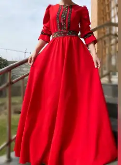 Rochie Traditionala Trandafira 2