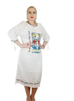 Rochie Traditionala Tricolor
