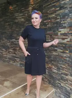 Rochie US4MZ3251 neagra Mizar