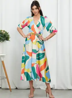 Rochie Yolanda Multicolora