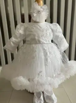 Rochita fetite contesa - alb