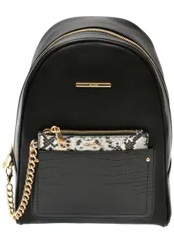 Rucsac ALDO negru, BEROBREGYN001, din piele ecologica