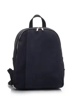 Rucsac damă din piele naturală,Leofex- 4021 Blue nabuc
