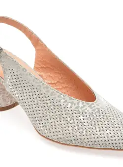 Saboti casual EPICA gri, 2225692, din piele naturala