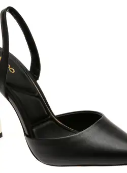 Saboti eleganti ALDO negri, 13743840, din piele naturala